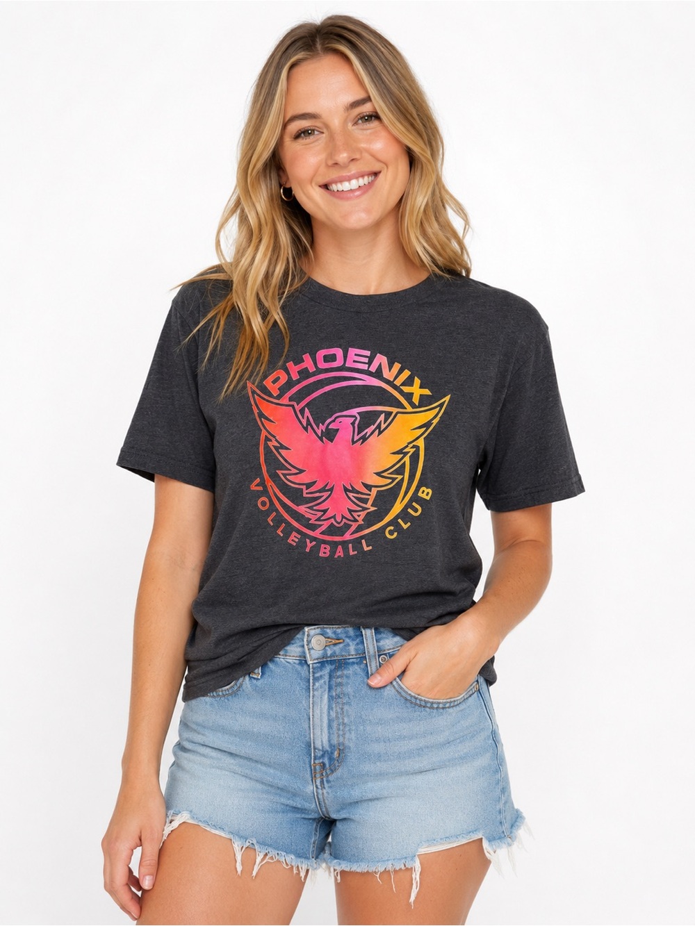 Phoenix Volleyball Club Graphic Tee – Size Medium